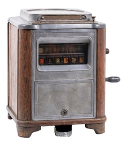 5¢ CALLIE ARISTOCRAT COUNTER ROULETTE MACHINE