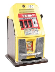 50¢ MILLS HIGH-TOP SLOT MACHINE