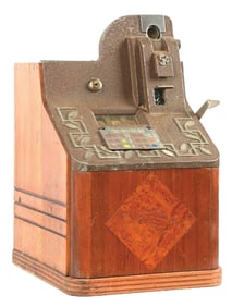 5¢ MILLS NOVELTY CO. QT SMOKER SLOT MACHINE