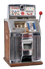 25¢ JENNINGS "GOVERNOR" SLOT MACHINE