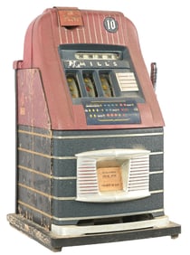 10¢ MILLS NOVELTY CO. JACKPOT SLOT MACHINE