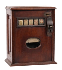 MILLS NOVELTY UPRIGHT PERFECTION POKER TRADE STIMULATOR