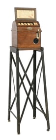 1¢MILLS LITTLE PERFECTION CIGAR TRADE STIMULATOR W/ METAL STAND