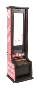 WILBURS SWEET CLOVER CHOCOLATE & PEPSIN GUM VENDING MACHINE