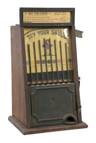 1¢ BLACK AMERICANA SKILL ARCADE GAME