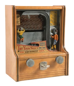 1¢ BAKER NOVELTY KICKER AND CATCHER AMUSEMENT SKILL GAME
