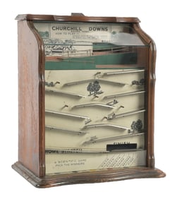 SCIENTIFIC GAME "CHURCHILL DOWNS" HORSE RACING COUNTER GAME