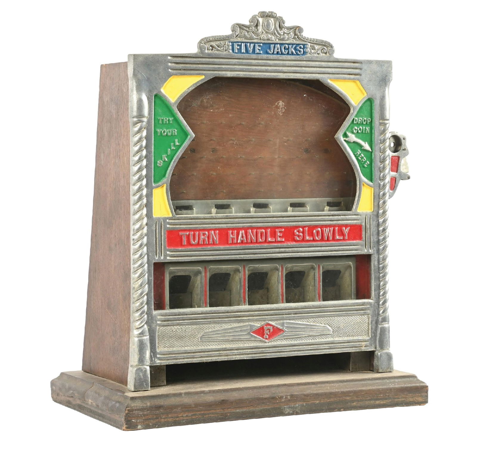 FIELDS FIVE JACKS PENNY-FLIP TRADE STIMULATOR (1 of 5)