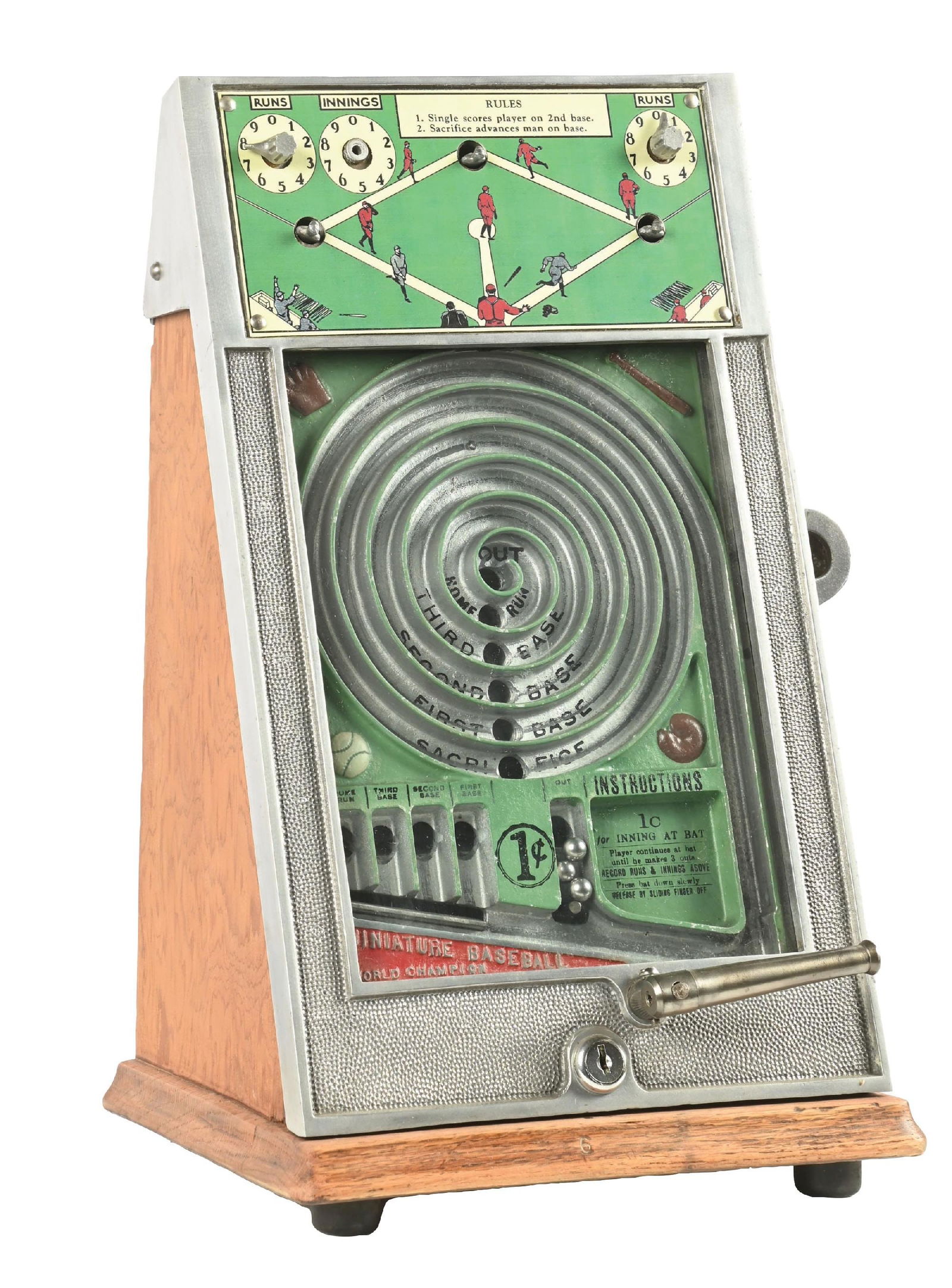 PEO COUNTERTOP BASEBALL GAME (1 of 6)