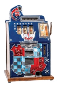 5¢ MILLS NOVELTY CASTLE FRONT SLOT MACHINE