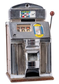 5¢/10¢ JENNINGS CLUB CHIEF SLOT MACHINE