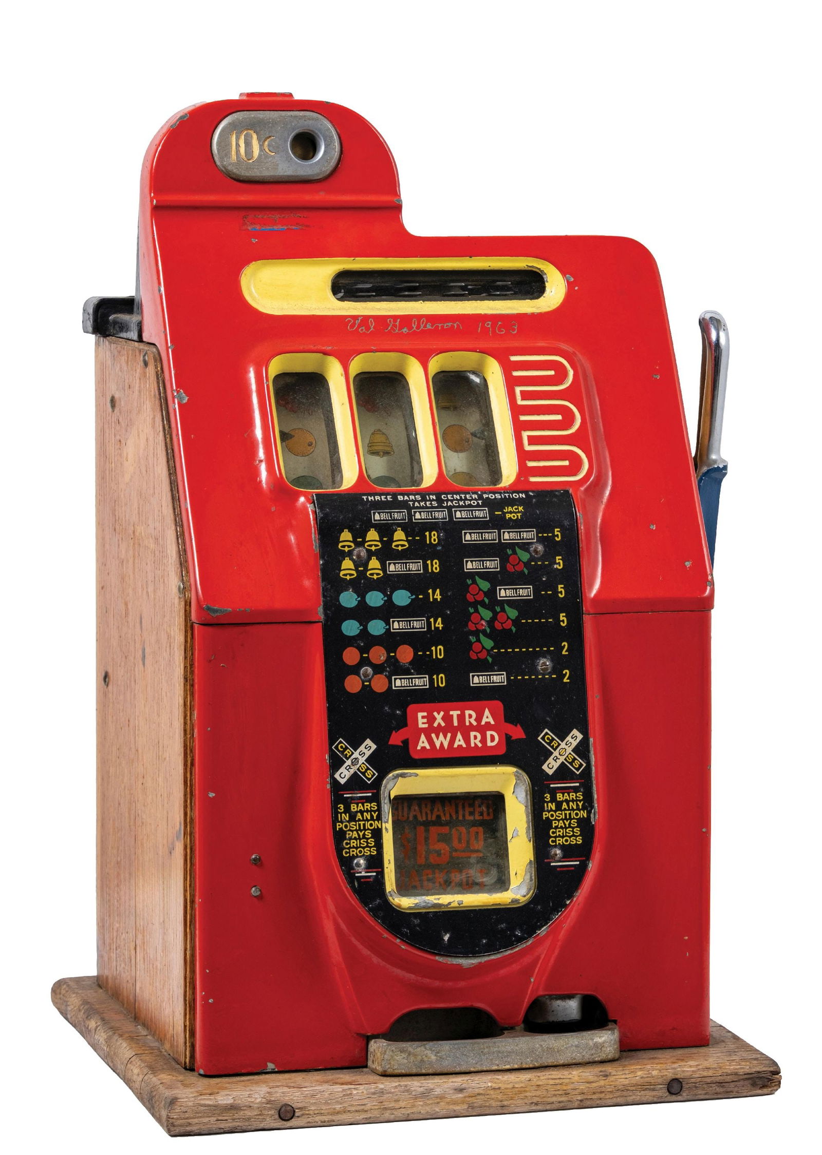 10¢ BUCKEY SLOT MACHINE (1 of 5)