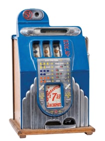 5¢ BUCKEY CRISS-CROSS SLOT MACHINE