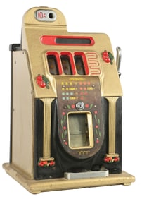 10¢ MILLS NOVELTY CO. GOLDEN FALLS SLOT MACHINE