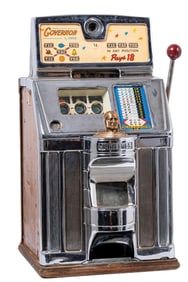 1¢ JENNINGS "THE GOVERNOR" SLOT MACHINE