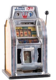 5¢ MILLS BELL-O-MATIC SLOT MACHINE