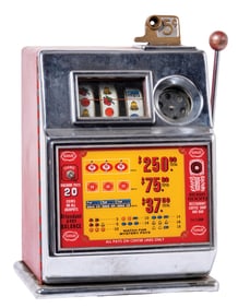 5¢ HAROLDS ROSE ROOM (PACE) SLOT MACHINE