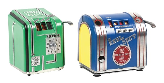 PAIR OF 5¢ DAVAL TRADE STIMULATORS
