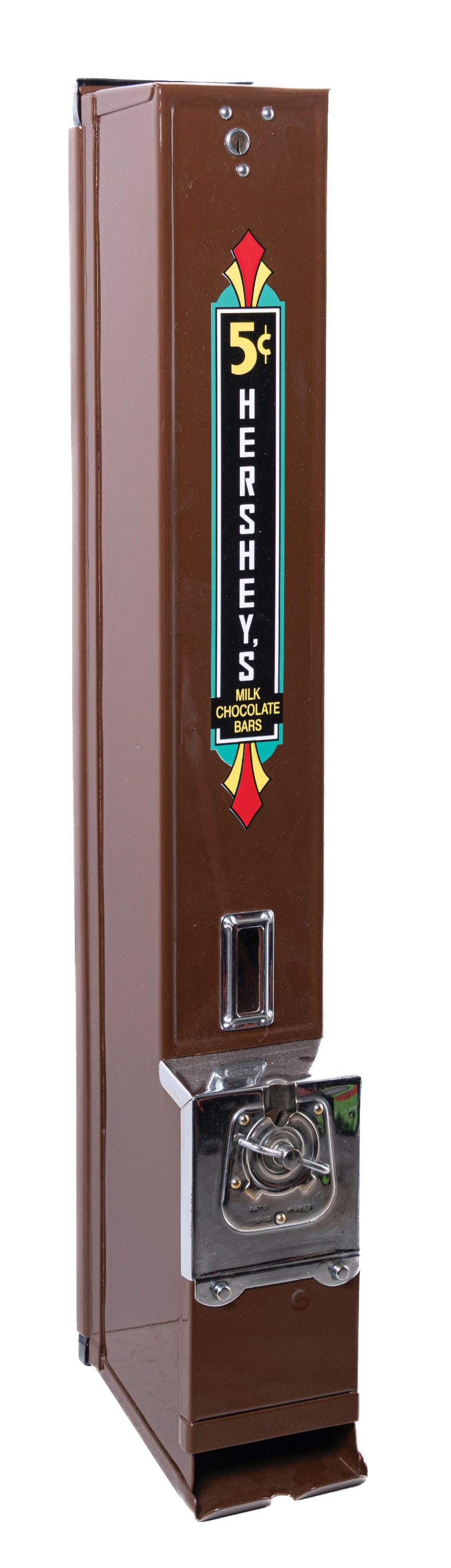 ADVANCE NOVELTY CO. HERSHEY CHOCOLATE BAR VENDING MACHINE (1 of 5)