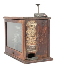 5¢ MIDLAND SUPPLY CO. DUPLEX STAMP VENDING MACHINE