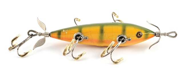 HEDDON MINNOW IN RARE BROOK TROUT