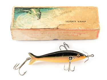 HEDDON 1300 BLACK SUCKER IN CORRECT BOX