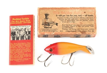 BOXED TADPOLLY IN YELLOW RED HEAD