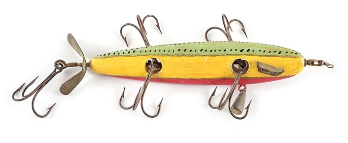 MUSKY SIZED RHODES PERFECT CASTING MINNOW