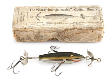 BOXED HARDY INTERCHANGEABLE CASTING MINNOW