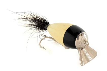 BLACK & WHITE FLYROD JOHNSON AUTOMATIC STRIKER