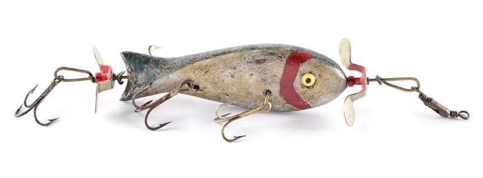 F.A. PARDEE KENT DOUBLE SPINNER MINNOW