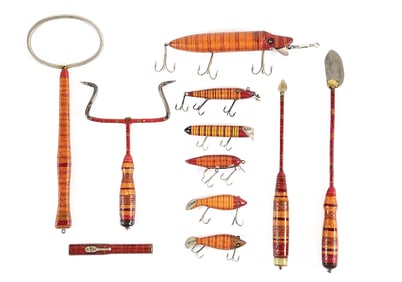 RAY THOMPSON SILK-WRAPPED FISHING TOOLS & LURES