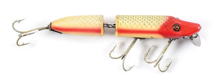 HEDDON JOINTED VAMP IN ALLEN STRIPEY