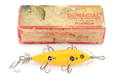 HEDDON 150 UNDERWATER MINNOW IN YELLOW