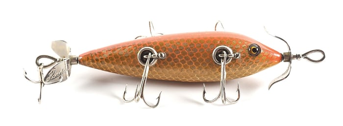 HEDDON MINNOW IN GOLDFISH SCALE