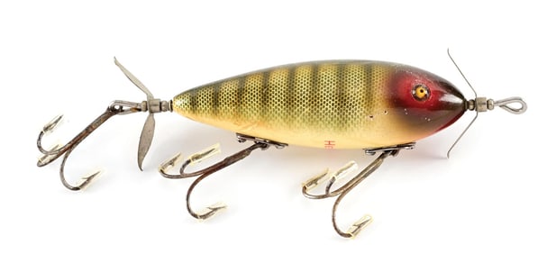 HEDDON 3 HOOK 300 IN NATURAL SCALE