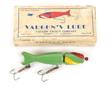 GREEN VAUGHN’S LURE WITH BOX