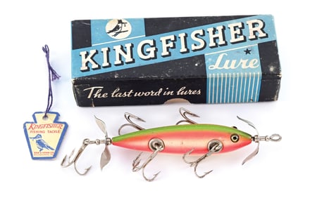 PFLUEGER NEVERFAIL MINNOW IN KINGFISHER BOX