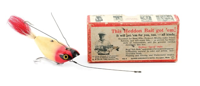 BOXED HEDDON 222 WEEDLESS WIDOW