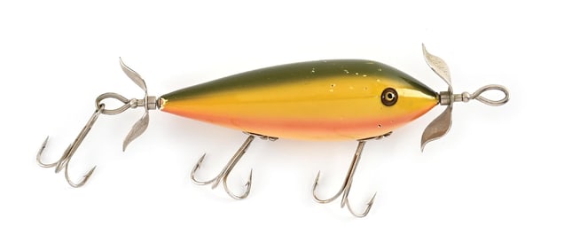 HEDDON 301 MINNOW IN RAINBOW