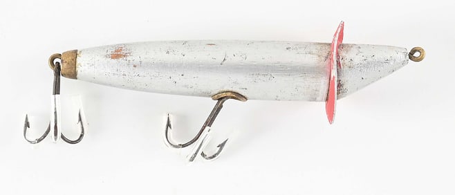 HEDDON 2-HOOK ALUMINUM SLOPENOSE