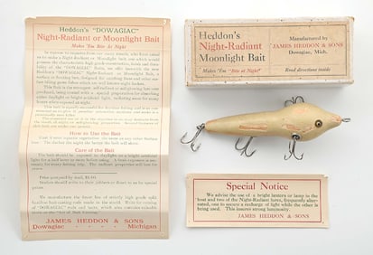 HEDDON NIGHT RADIANT MOONLIGHT IN BOX WITH PAPER