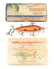 HEDDON RAINBOW 151 MINNOW IN BLUE BORDER BOX
