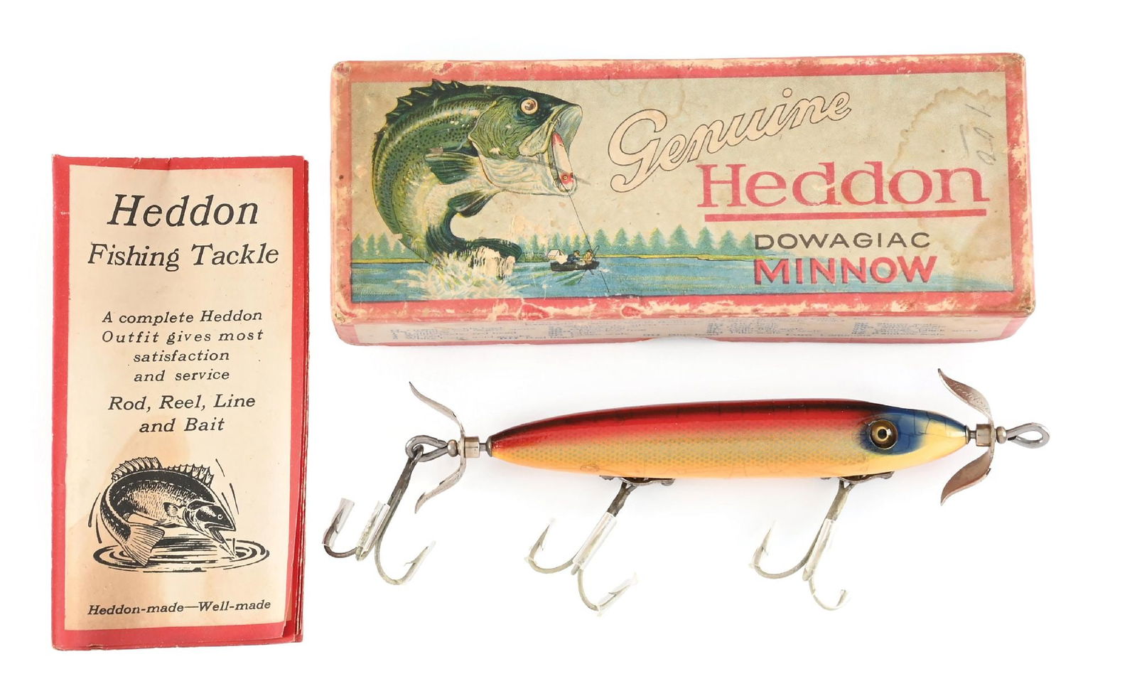 HEDDON RAINBOW SCALE TORPEDO BOXED COMBO (1 of 10)