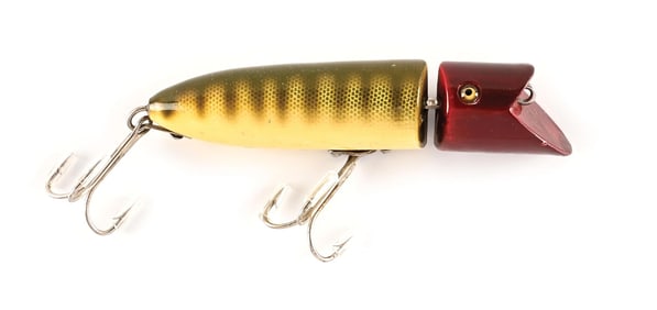 HEDDON ZIG WAG IN RED HEAD NATURAL SCALE