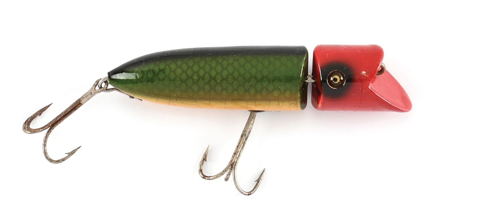 RED HEAD GREEN SCALE ZIG WAG (1 of 5)