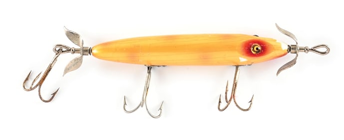 HEDDON TORPEDO IN PEARL MARKED 2ND