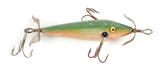 SHAKESPEARE A-PROP NO. 43 MINNOW IN RAINBOW