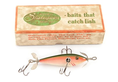 SHAKESPEARE NO 33 UNDERWATER MINNOW IN RAINBOW