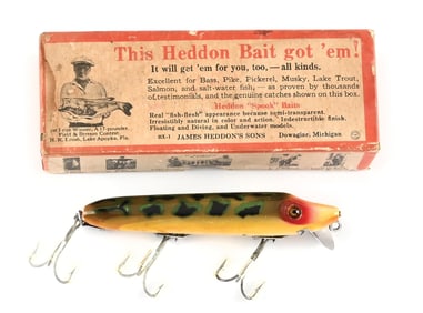 HEDDON VAMP IN BROWN FROG
